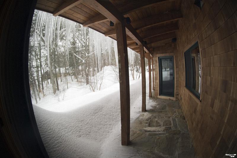 20080213_122632 D200 P.jpg - Fish-eye view, Happy Tails, Bridgton, Maine